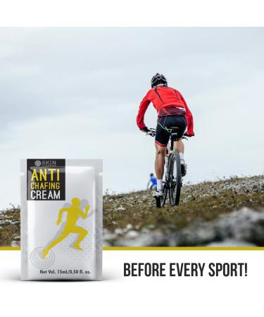 Skin Elements Anti Chafing Cream | Pack of 20 Sachets (10 Fl Oz) | Prevent Chafing, Blisters & Rashes | Travel-friendly | Long-lasting formula - Buy Online on GoSupps.com