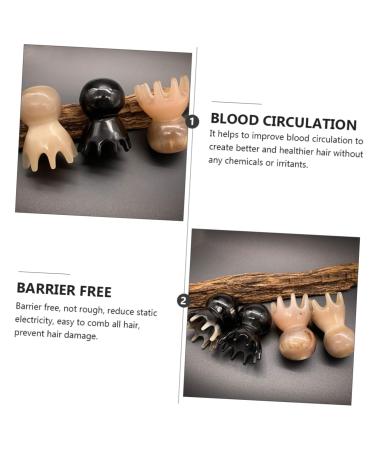 Magiclulu Portable Massage Device - Octopus Hair Comb Brush for Travel | No Static Hair Care Tool - Buy Online on GoSupps.com