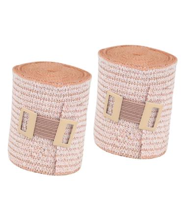 NOLITOY 2 Rolls Striped Compression Tape Skin Leg Wraps Compression Foot Wraps for Compression Wraps for Legs Head Wraps Bandaging Supplies Hand