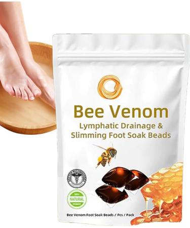 Bee VenomS Lymphatic DrainageSS&Slimming Foot Soak Beads Foot Soak Beads | Detoxingherbs Body Foot Soak Beads Slimming Body Care Soak Beads Natural Foot Spa Soak - Buy Online on GoSupps.com