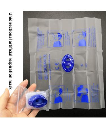 Buy Artificial Respiration Breathing Mask | First Aid Mouth-to-Mouth CPR Face Shield for Emergencies - Buy Online on GoSupps.com