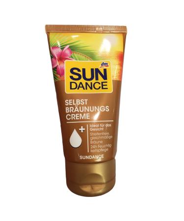 SUNDANCE Cr me autobronzante id ale pour le visage (tube de 75 ml)
