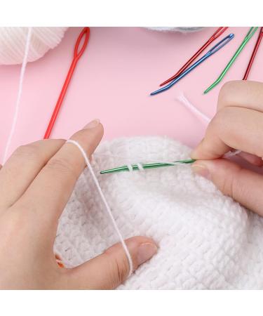 10 PCS Yarn Needles Tapestry Needle Set for Crochet, Sewing, Knitting - Blunt, Curved Stitch Supplies with Storage Case - Buy Online on GoSupps.com