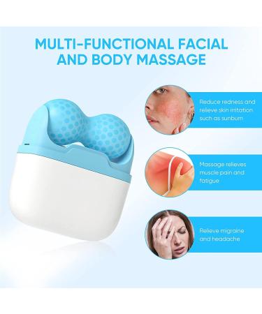 Buy Ice Roller for Face & Eyes - 2 In 1 Facial Tool for Puffiness & Migraine Relief | Perfect Gift for Girls (Blue) - International Shipping Available - Buy Online on GoSupps.com