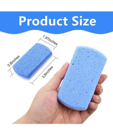 4PCS Pumice Stone Foot Scrub Double Pumice Foot Stone Pumice Foam Glass Peeling Exfoliating Foot Massage - Buy Online on GoSupps.com