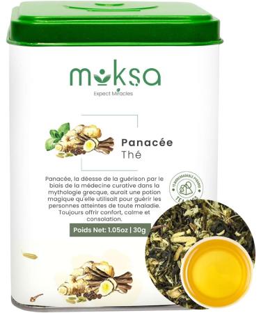 Premium Green Tea - 15 Pyramid Tea Bags - 100% Organic Panacea Flavored Herbal Extract Tea Bags - Buy Online on GoSupps.com