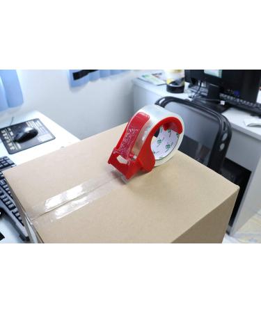 BOMEI PACK No Noise Quiet Clear Packing Tape  Heavy Duty Packaging Tape  Refill Rolls for Sealing Packing and Shipping  2.4Mil 1.88Inch 55Yards 6rolls  with Free Dispenser 6rolls: 1.88inch*55yds - Buy Online on GoSupps.com