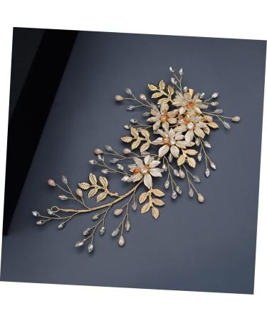 MAGICLULU Women Barrettes Bride Hair Clip Wedding Hairpin Fashion Hair Clips Girl Hair Clip Crystal Hairpin Women Hair Pin - Buy Online on GoSupps.com