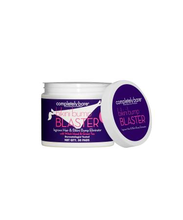 Completely Bare Bikini Bump BLASTER - Ingrown Hair & Bump Eliminator with Exfoliating AHAs & BHAs - Buy Online on GoSupps.com
