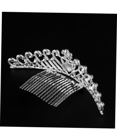 Beavorty bridal headpiece Tiara Comb Bridal Comb Headpiece Crown Comb Bridal Comb Rhinestone makeup bride earth tones - Buy Online on GoSupps.com
