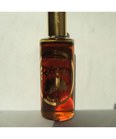 Zelda's Mecca Musk 100% Pure Body Oil Glass Gift Bottle 2 oz with Gold Cap