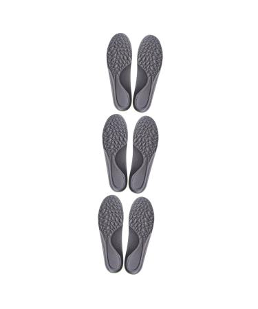 NOLITOY 3 Pairs Arch Insole Comfortable Sports Insoles Reliable Foot Insoles Shoe Cushions Insoles Men Replaceable Shoe Pads Breathable Shoe Pads Portable Shoe Inserts Shoe Supply