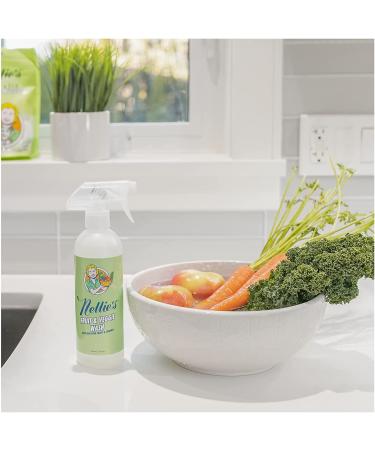 Nellie's Fruit & Veggie Wash 16 fl oz - Natural Cleaner for Fresh Produce - Buy Online on GoSupps.com