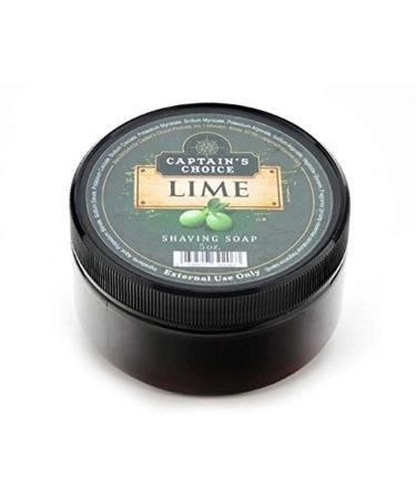 Captain's Choice Lime Shaving Soap 5 Ounce