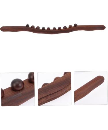 Healeved Wooden Massage Roller Stick | Manual Trigger Point & Acupressure Tool | International Shipping Available - Buy Online on GoSupps.com