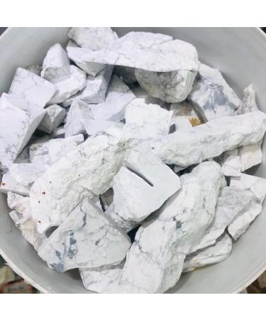 Natural Crystal Rough Natural Crystals and Stones 1pc 50g-200g Natural Raw Quartz Stone White Turquoise Rough Crystals Minerals for Decoration QINTINYIN (Color : 1pc 112g-135g) - Buy Online on GoSupps.com