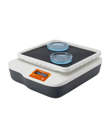 HHCCTEO Digital laboratory orbital shakers adjustable rotary speed 40 200 rpm LED digital display for speed and time orbital rotator shaker with time-controlled mode