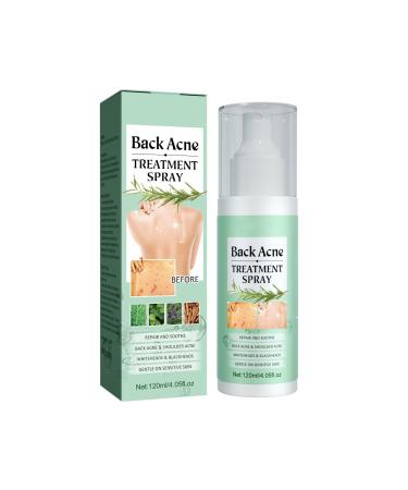 Back Acne Spray Back Acne Treatment 2% Salicylic Acid Spray for Back & Body Tea Tree Oil Back Acne Spot Solution for Men and Women