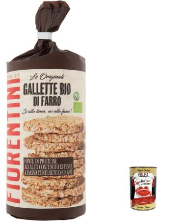 Fiorentini Very fine spelled cake Agric Bio Size 120 120 g + Gourmet Italian Polpa 400 g