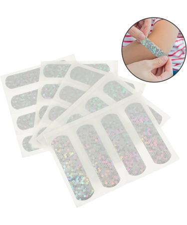 NOLITOY 20pcs Glitter Bandages - Cartoon Printing Plasters for Daily Use | Bulk Funny Travel Accessories 7.2x1.9cm - Buy Online on GoSupps.com