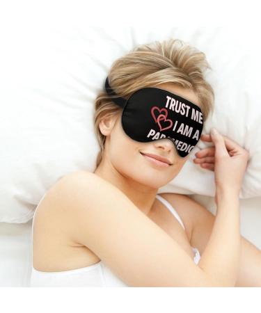 Paramedic Sleep Mask for Men and Women - Adjustable Eye Cover for Blocking Light During Travel or Nap - Buy Online on GoSupps.com