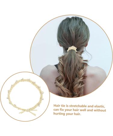 Beaupretty Diamond-encrusted Colorful Twist Hair Rope Elastic Hair Bands Hair Accessory Rhinestone Hair Clips Girls Hair Ties Tiara Miss Fabric + Diamond Headgear Rhinestones - Buy Online on GoSupps.com