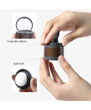  Bavooty Hair Root Powder Hair Powder Hair Concealer Volume Densifying Hair Root Repair for Women Men 4g (Light Brown) - Buy Online on GoSupps.com