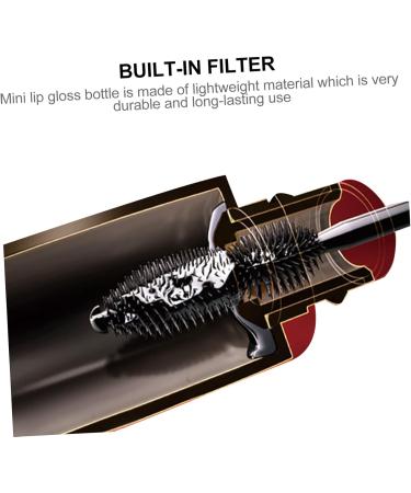 Healeved 30 Pcs Mascara Empty Tube Eyelash Cream Tube DIY Makeup Mascara Bottle Lip Gloss Tube Plastic Silver 1 g (Pack of 1) Silverx3pcs - Buy Online on GoSupps.com