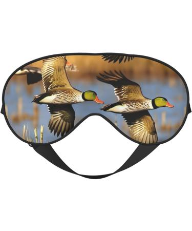 Buy Hunting Fly Wild Print Sleep Eye Mask | Soft Eyeshade for Travel & Naps | Unisex Comfort - Buy Online on GoSupps.com