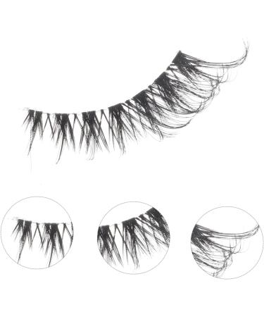 FOMIYES 5 Pairs False Lashes Fake Eyelashes Eyelash Strips Lashes Strip Bulk Lash Strips Eye Lash Extension Eyelashes Natural Look Makeup Supplies Extend End of Eye Artificial Fiber - Buy Online on GoSupps.com