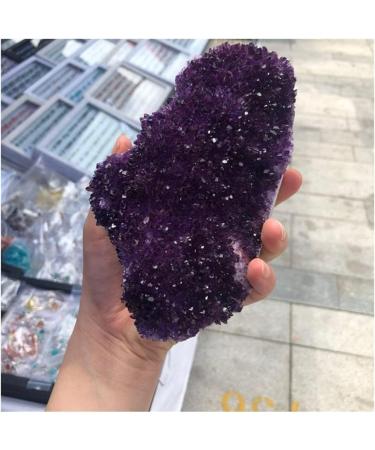 for Amethyst Quartz Crystal Cluster Natural for Home Decoration - Buy Online on GoSupps.com