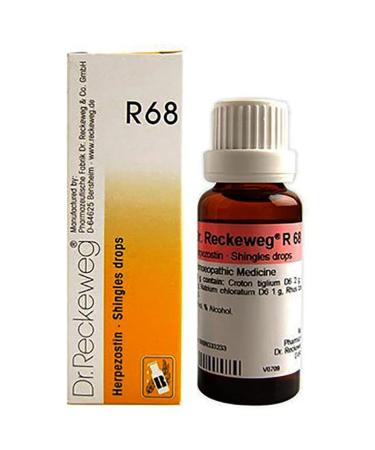 Dr. Reckeweg R68 Shingles Skin Rash Drop - Bottle of 22 ml Drop