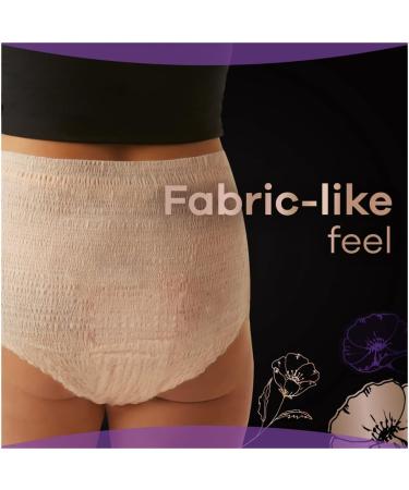 Always Discreet Boutique Women's Incontinence & Postpartum Underwear, Rosy, S/M - 12 Count - Buy Online on GoSupps.com