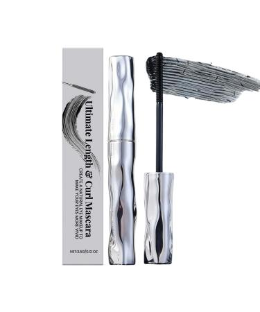 Masoog Lengthening Mascara Lengthening Waterproof Cosmetic 35G Erase Resistant Mascara for Curved Eyelashes