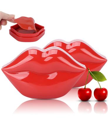 2 boxes lip mask 40pcs lip mask lip pads lip pads nourishing moisturizing lip pavement no paraben lip pads for anti -fold anti -age suitable for dry and cracked lips
