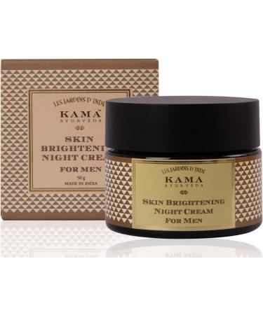Kama Ayurveda Skin Brightening Night Cream for Men 50g - Buy Online on GoSupps.com