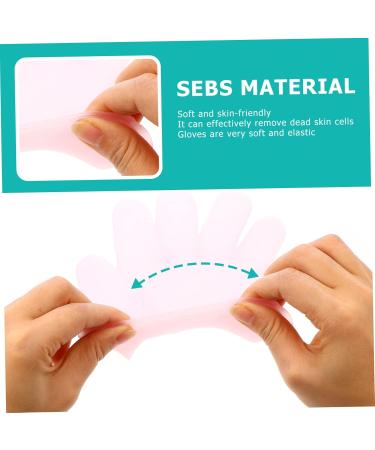 Gogogmee 1 Pair Moisturizing Gloves Anti- Wrinkle Gloves Moisture Gel Gloves Moisturizing Finger Glove Hand Softening Gloves Gloves Hands Beauty Masks Dry Hand Gloves Sebs 21.5X11.5cm - Buy Online on GoSupps.com