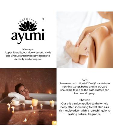 Detox Massage & Body Oil - Vegan Cruelty-Free 250ml | Dermatologically Tested for Wellness - Buy Online on GoSupps.com