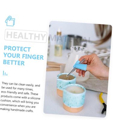 FOMIYES Finger Cots Set - Silicone Cushion Finger Supports & Protectors for Thumb & Fingers - Durable Finger Covers for Relief & Comfort - Buy Online on GoSupps.com