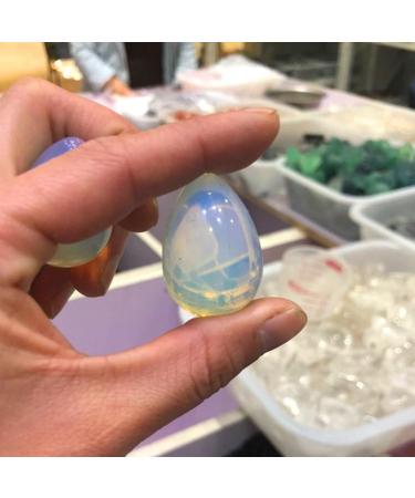 Buy 1.2 Inch Natural Opal Egg Quartz Crystal - Kegel Exercise Stone for Women | International Shipping - Buy Online on GoSupps.com