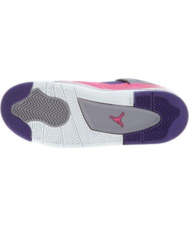 Buy Jordan Nike Girls Air 4 Retro GS - EU 38.5 in Pink/Purple | International Shipping Available - Buy Online on GoSupps.com
