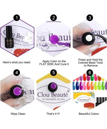 Clou Beaute 20pcs Gel Nail Polish Set | Soak Off UV LED Art Varnish Gift Box | Pack of 5ml Beginner Gel Polish Set - S22-13 - Buy Online on GoSupps.com