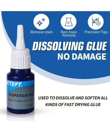 Super Glue Remover | 20ml UV Gel Glue Remover | Safe Adhesive Remover Safely Removes Stickers Labels Decals Nail Tips Acrylic Nails Fake Nails - Buy Online on GoSupps.com