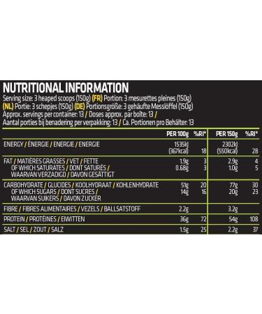USN Muscle Gain Fuel Anabolic Cookies and Cream All-in-one (2kg): Workout-Boosting Protein Powder Shake - New Improved Formula Cookies & Cream 2 kg (Pack of 1) - Buy Online on GoSupps.com