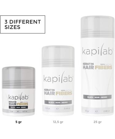 Kapilab Streuhaar Haarfasern Blond Haarpuder zur Haarverdichtung - Keratin Ansatzpuder f r D nner Werdendes Haar Frauen und M nner Haarausfall 100% Nat rlich 12.5 gramm - Buy Online on GoSupps.com