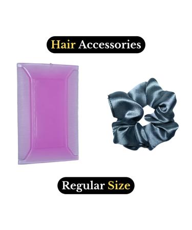 Double Sided Lice Removal Combs & Silk Hair Scrunchies - Effective Lice Treatment & Stylish Accessories for All Hair Types - Buy Online on GoSupps.com