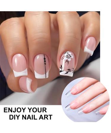 Intobas 5-in-1 Clear Builder Gel for Nails - UV/LED Nail Polish 100 Shapes Extensions & Nail Art - Buy Online on GoSupps.com