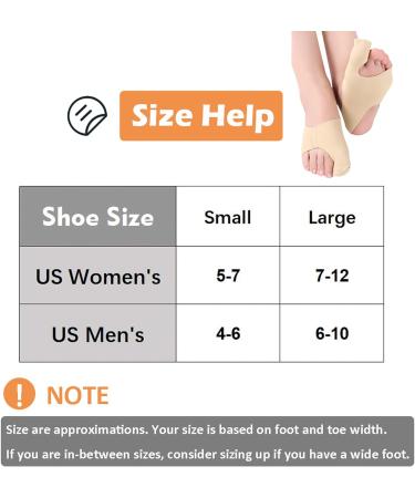 Kiyoki Bunion Corrector Kit for Small Shoe Sizes - Pain Relief Toe Separator Socks for Women & Men - Orthopedic Bunion Protectors Sleeves - Size Small: Women's 5-7 US, Men's 4-6 US - Buy Online on GoSupps.com