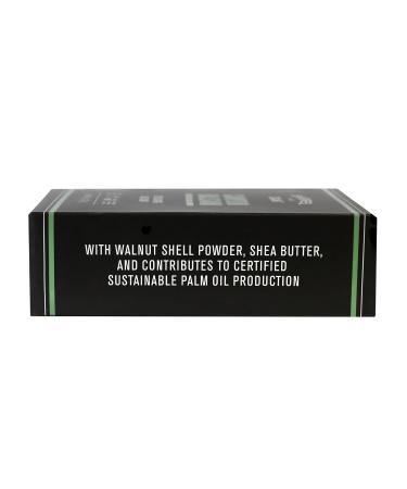 Barrel & Oak Exfoliating Bar Soap for Men - Deep Cleansing Vegan Charcoal & Olive Stone Sustainable Palm Oil 6 oz - Buy Online on GoSupps.com