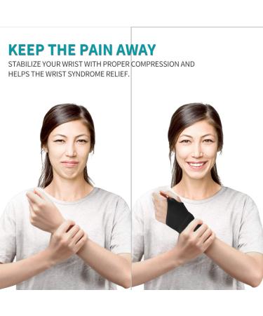 Wrist Brace for Carpal Tunnel Relief Adjustable & Breathable Support for Arthritis & Tendinitis One Size Fits All (Left/Right Hand) Single Nude - Buy Online on GoSupps.com